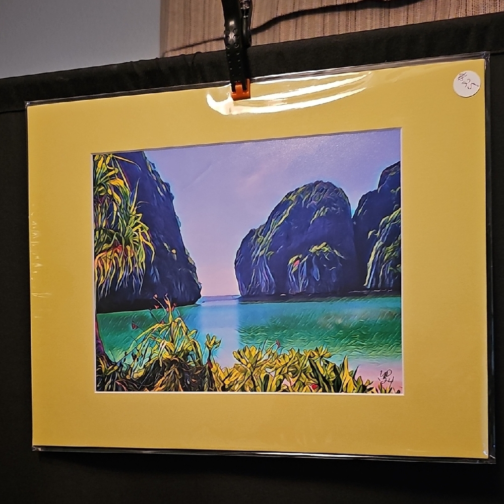 Maya Bay High Quality Photograph With Mat